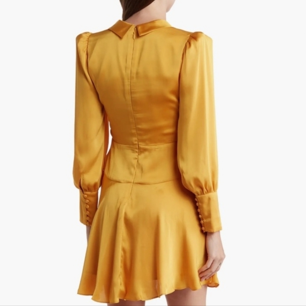BCBG MAXAZRIA Faux Wrap Cocktail Dress NWT - Picture 4 of 7